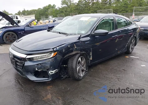 2019 Honda Insight Ex из США, поврежденный, VIN 19XZE4F53KE006940